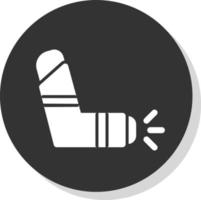 Inhaler Vector Icon Design