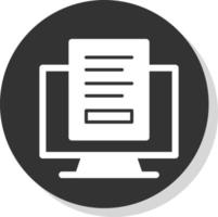 Predictive Analytics Vector Icon Design