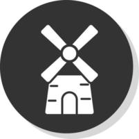 Windmills Vector Icon Design