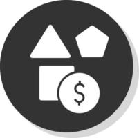 juego dinero vector icono diseño