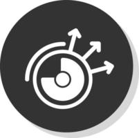Detection of Regularities Vector Icon Design