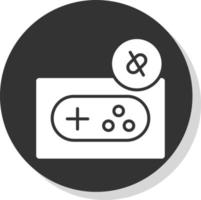 Game Disconnect Vector Icon Design