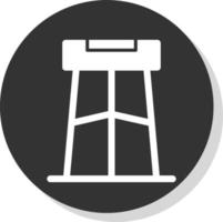 Bar Stool Vector Icon Design