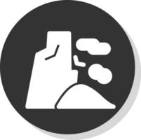 Cliff Vector Icon Design