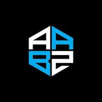 aabz letra logo creativo diseño con vector gráfico, aabz sencillo y moderno logo.