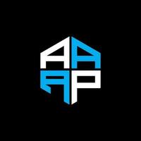 aaap letra logo creativo diseño con vector gráfico, aaap sencillo y moderno logo.