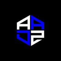 aadz letra logo creativo diseño con vector gráfico, aadz sencillo y moderno logo.