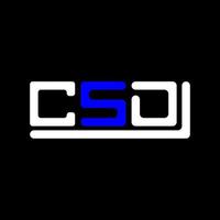 CDS letra logo creativo diseño con vector gráfico, CDS sencillo y moderno logo.