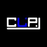 clp letra logo creativo diseño con vector gráfico, clp sencillo y moderno logo.