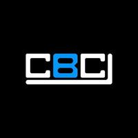 cbc letra logo creativo diseño con vector gráfico, cbc sencillo y moderno logo.