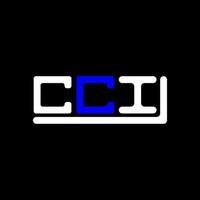 cci letra logo creativo diseño con vector gráfico, cci sencillo y moderno logo.