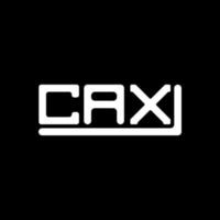 cax letra logo creativo diseño con vector gráfico, cax sencillo y moderno logo.