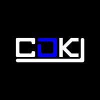 cdk letra logo creativo diseño con vector gráfico, cdk sencillo y moderno logo.