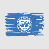 IMF Flag Brush Vector