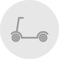 diseño de icono de vector de scooter