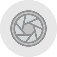 Camera Exposure Vector Icon Design