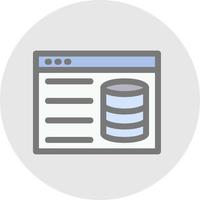 Data Interpretation Vector Icon Design