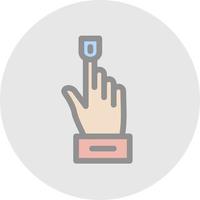 Oximeter Vector Icon Design