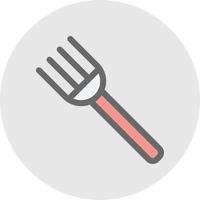 Fork Vector Icon Design