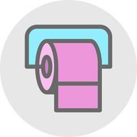 Tissue Paper Vector Icon Design