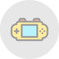 Game Console Vector Icon Design