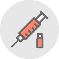 Vaccination Vector Icon Design