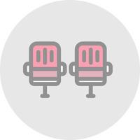 Seating Vector Icon Design