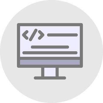 Programming Vector Icon Design