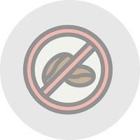 No Caffeine Vector Icon Design