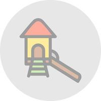 Playground Vector Icon Design