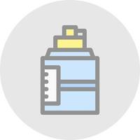 Water Bottle Vector Icon Design