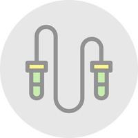 Jumping Rope Vector Icon Design