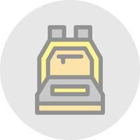 Backpack Vector Icon Design