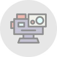 Action Camera Vector Icon Design