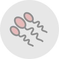 Sperm Vector Icon Design