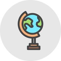 Globe Vector Icon Design