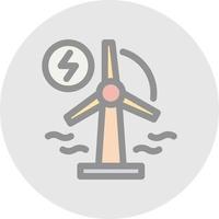 diseño de icono de vector de energía renovable