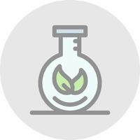 Eco Research Vector Icon Design