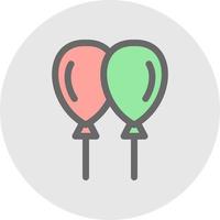 Balloon Vector Icon Design