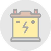 Battery Vector Icon Design