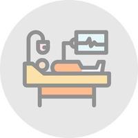 Medical Supervision Vector Icon Design