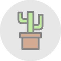 diseño de icono de vector de cactus