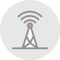 Broadcast Vector Icon Design