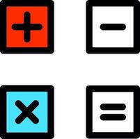 Maths Vector Icon Design