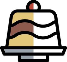 Cake Vector Icon Design