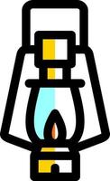 Desert Lantern Vector Icon Design