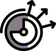 Detection of Regularities Vector Icon Design
