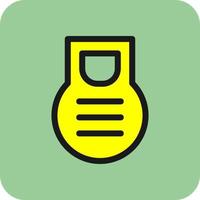 Kettlebell Vector Icon Design