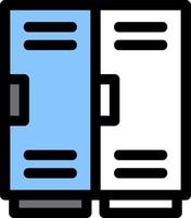 Locker Vector Icon Design