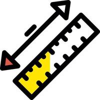 Measuring Tape Vector Icon Design